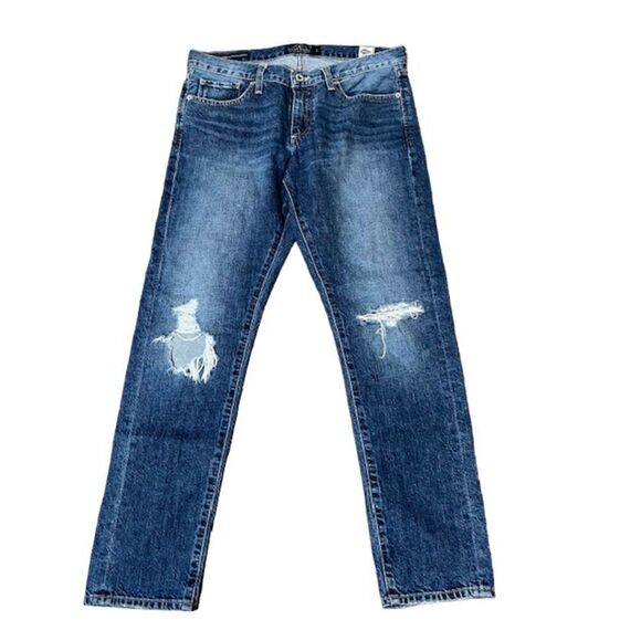 Lucky Brand Alamo Heights Sienna Slim Boyfriend Jeans Medium Wash Size 4 - Picture 3 of 15